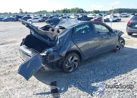 2025 Hyundai Elantra Sel Sport из США, поврежденный, VIN KMHLM4DG1SU891990